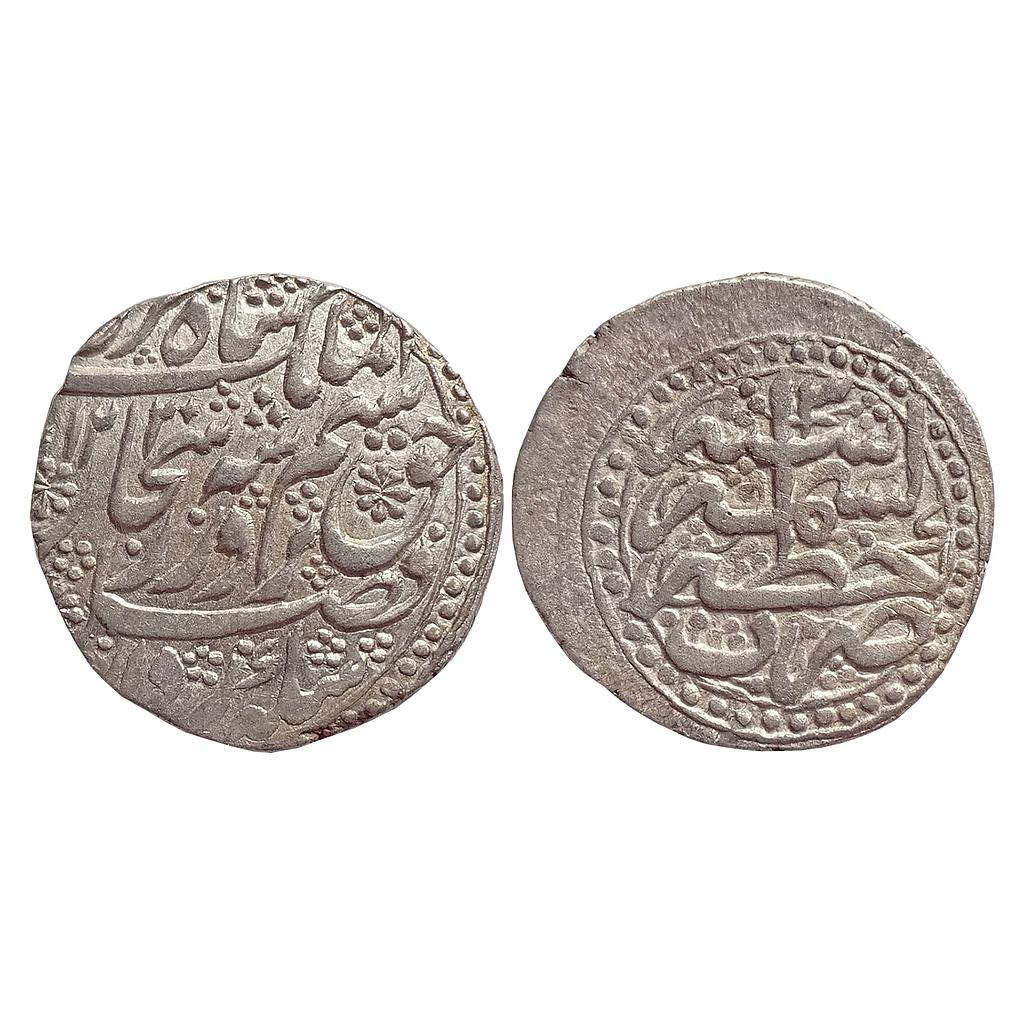 IK, Afghanistan, Durrani, Shuja al Mulk 2nd reign, Khitta Kashmir Mint, Silver Rupee