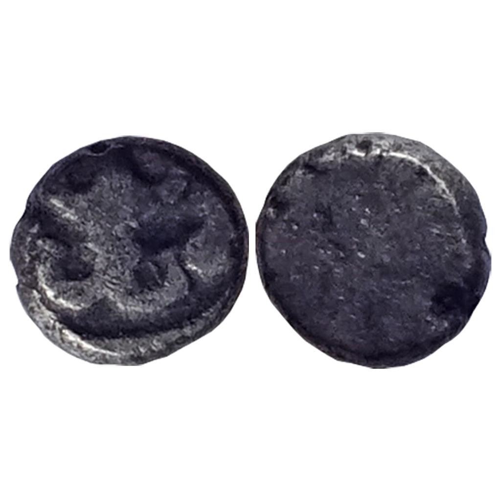 Ancient Punch Marked Coinage Archaic Series Magadha Mauryan Empire Silver Mashaka