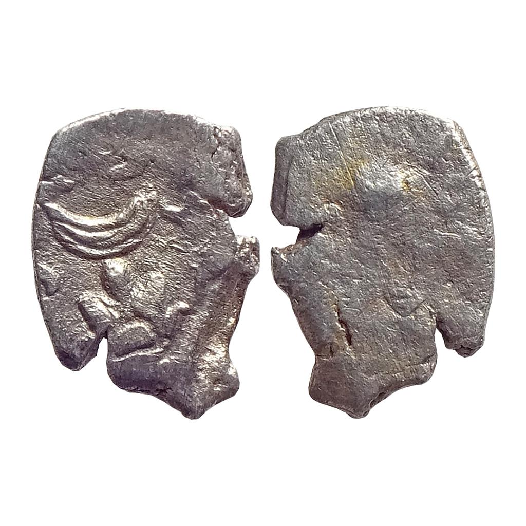 Ancient, Archaic Series, Punch Marked Coinage, Saurashtra Janapada, Junagadh hoard type, Silver &quot;1/4 Karshapana&quot;