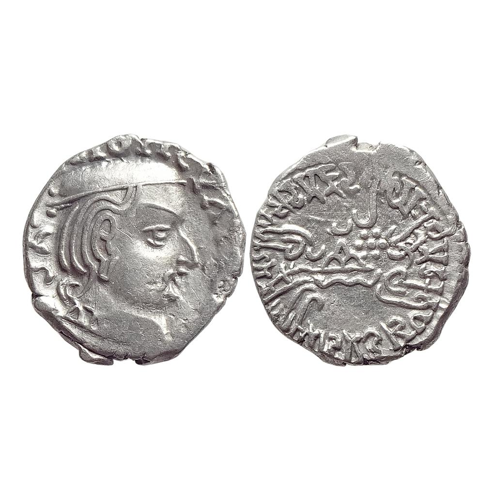 Ancient, Western Kshatrapas, Kardamaka Family, Damajadashri III S/o Damasena, Silver Drachma
