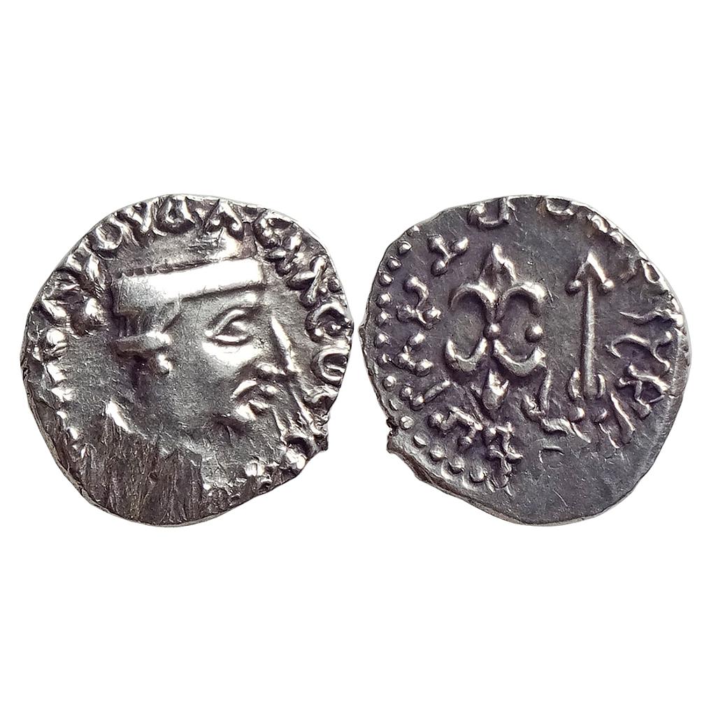 Ancient Western Kshtrapas, Ksharata Dynasty, Nahapana, Silver Dramma
