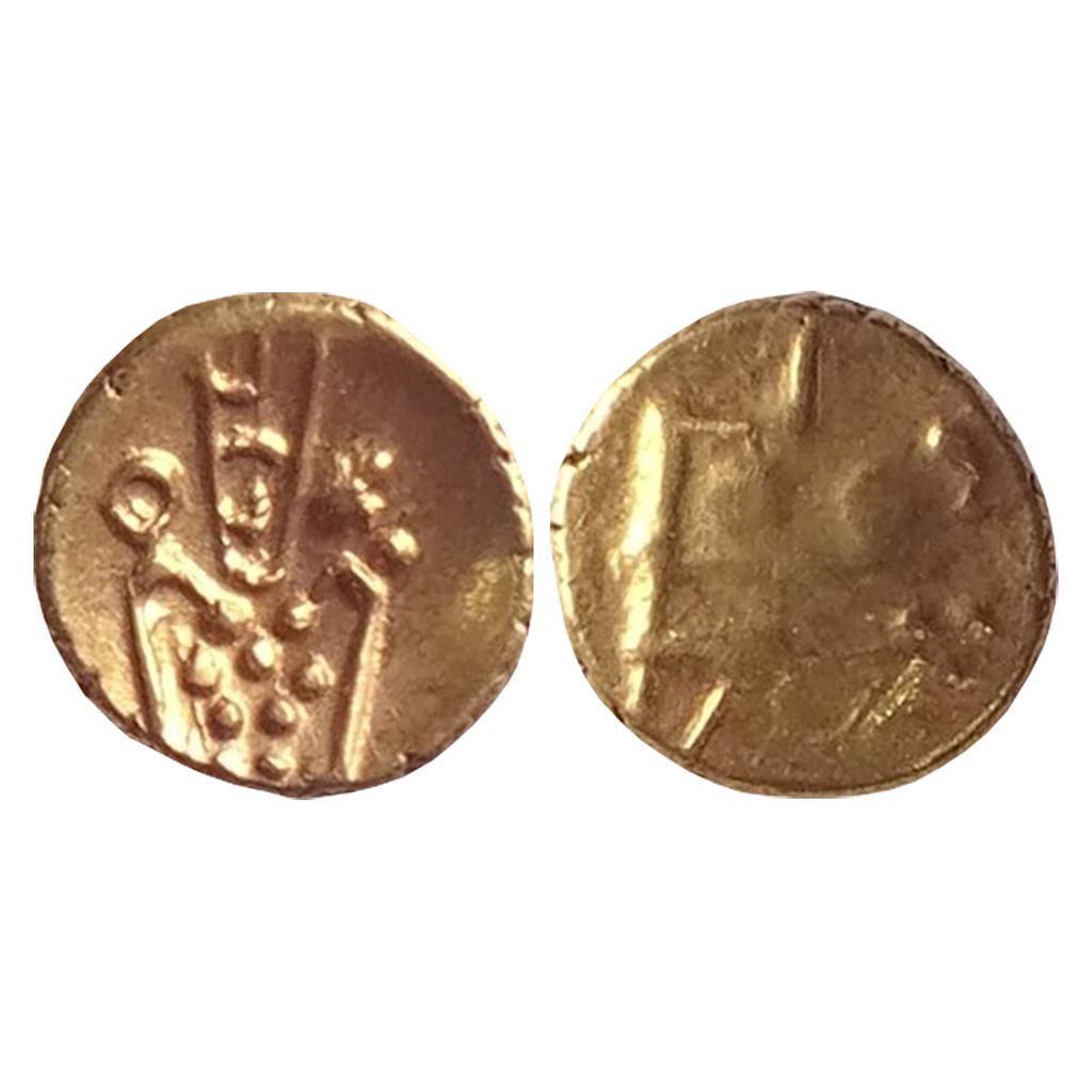 Vira Raya type Anonymous issue Gold Fanam