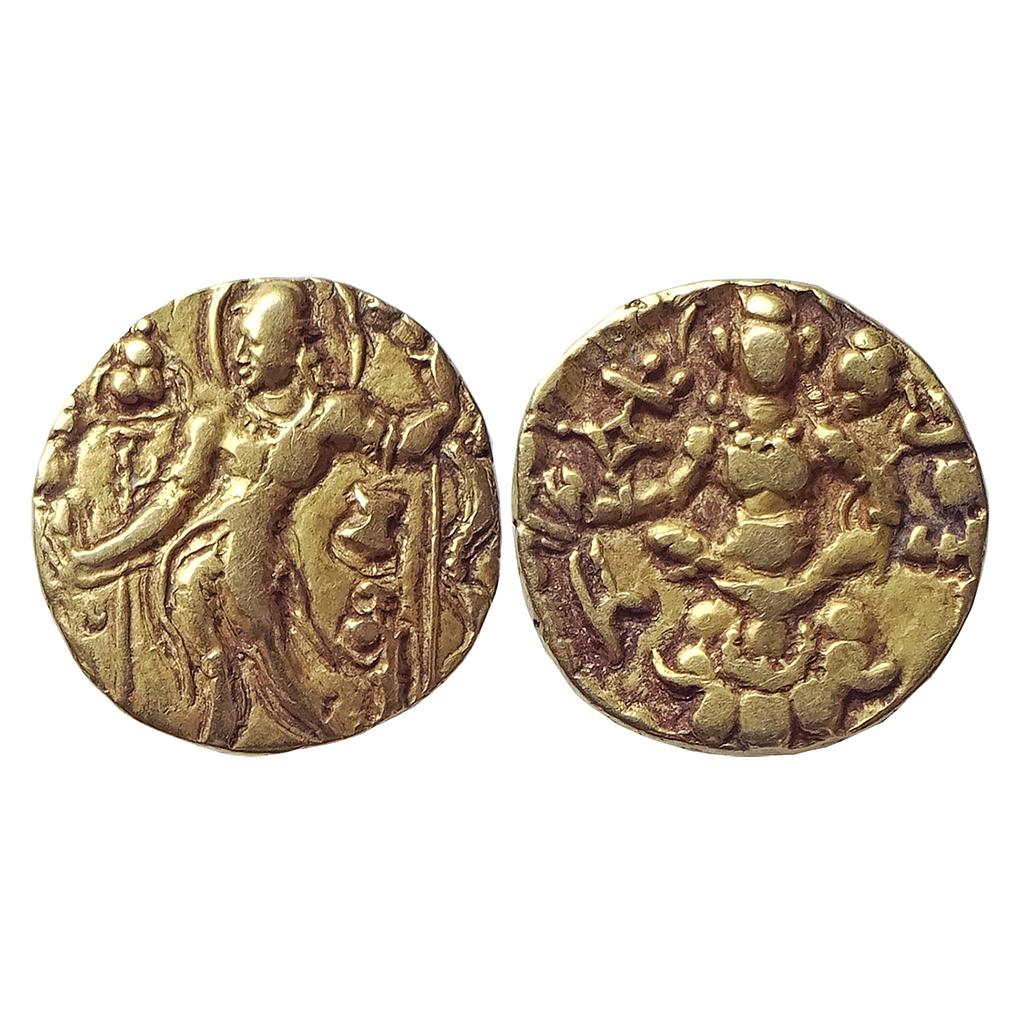 Ancient, Guptas, Chandragupta II, “Archer type”, Gold Dinar