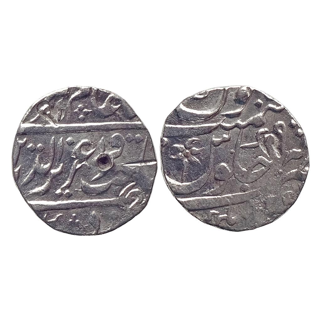 IK, Maratha Confideracy, INO Alamgir II, Aurangnagar (Mulher) Mint, Silver Rupee