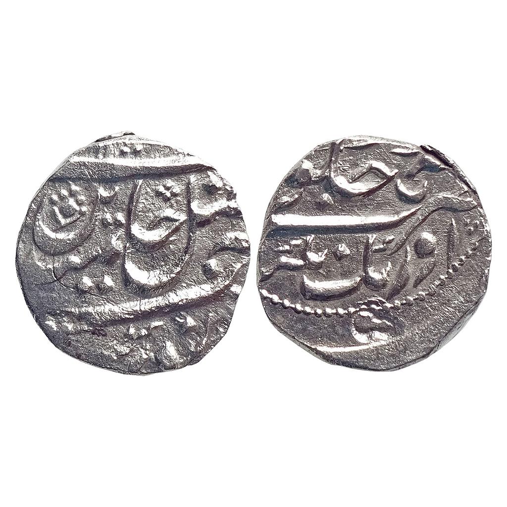 IK, Maratha Confederacy, INO Shah Alam II, Aurangnagar (Mulher) Mint, Silver Rupee