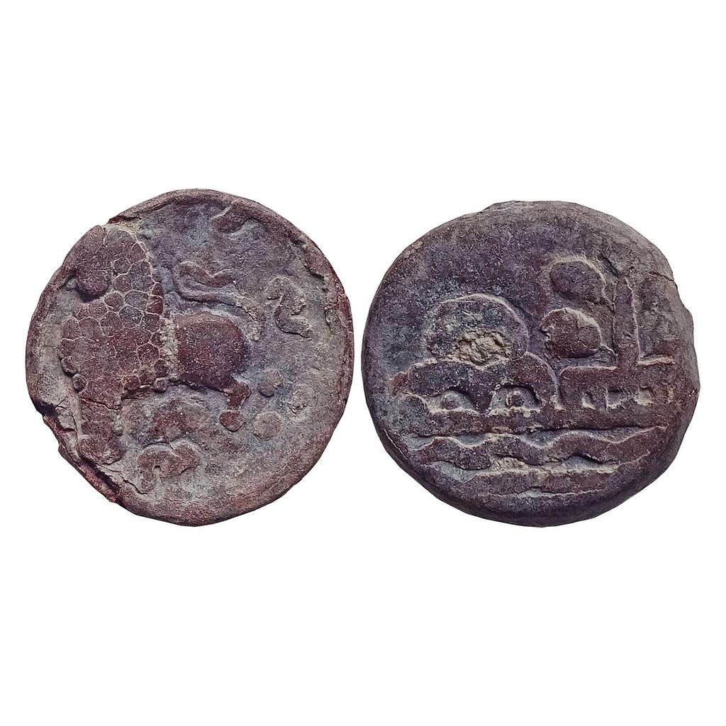 Ancient, Kumaras of Karhad, Kumara Isamula, Junnar type, Lead Unit