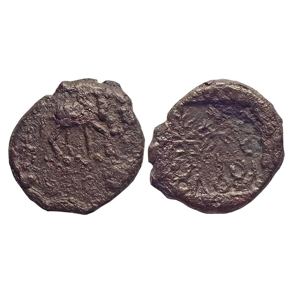 Ancient, Kannauj, Monarchical issue, Mrigavamitra, Copper Unit