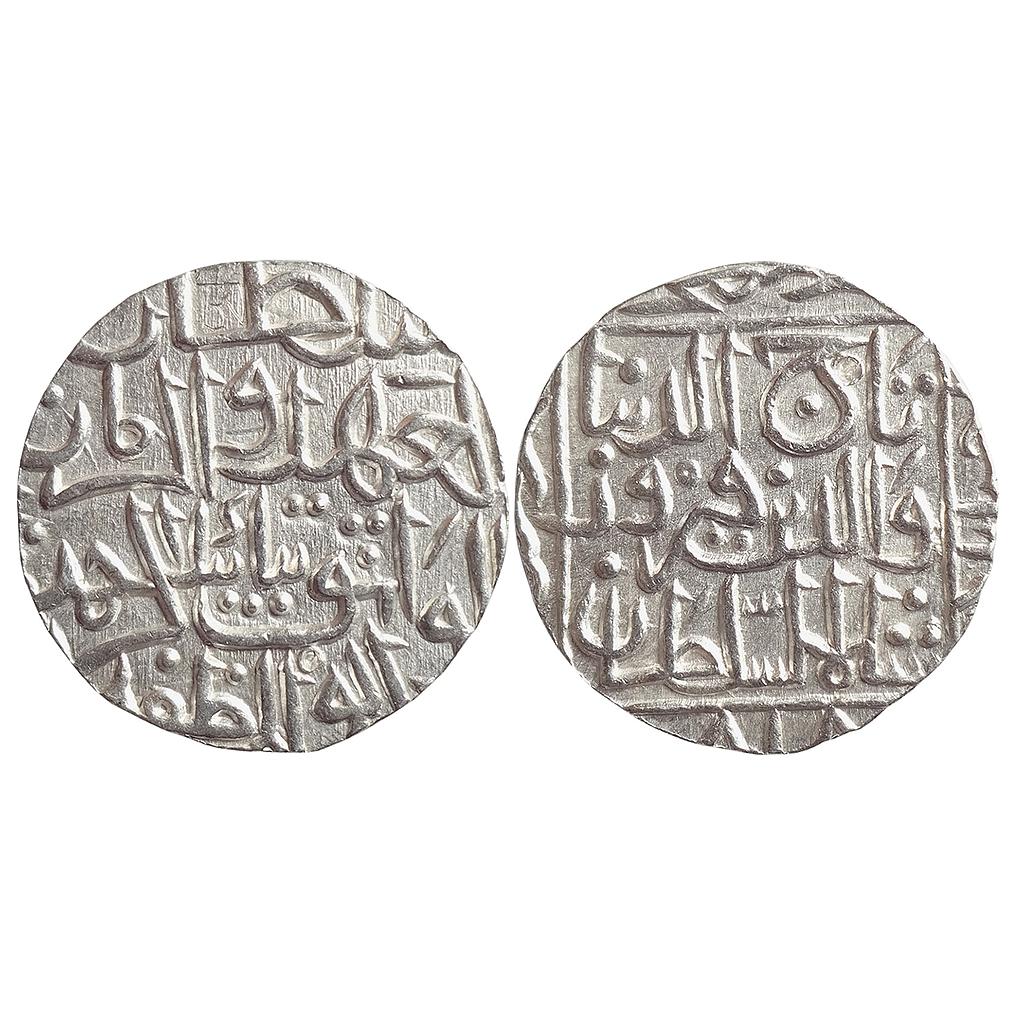 Bahamani Sultan Taj ud din Firuz Hadrat Ahsanabad Mint Silver Tanka