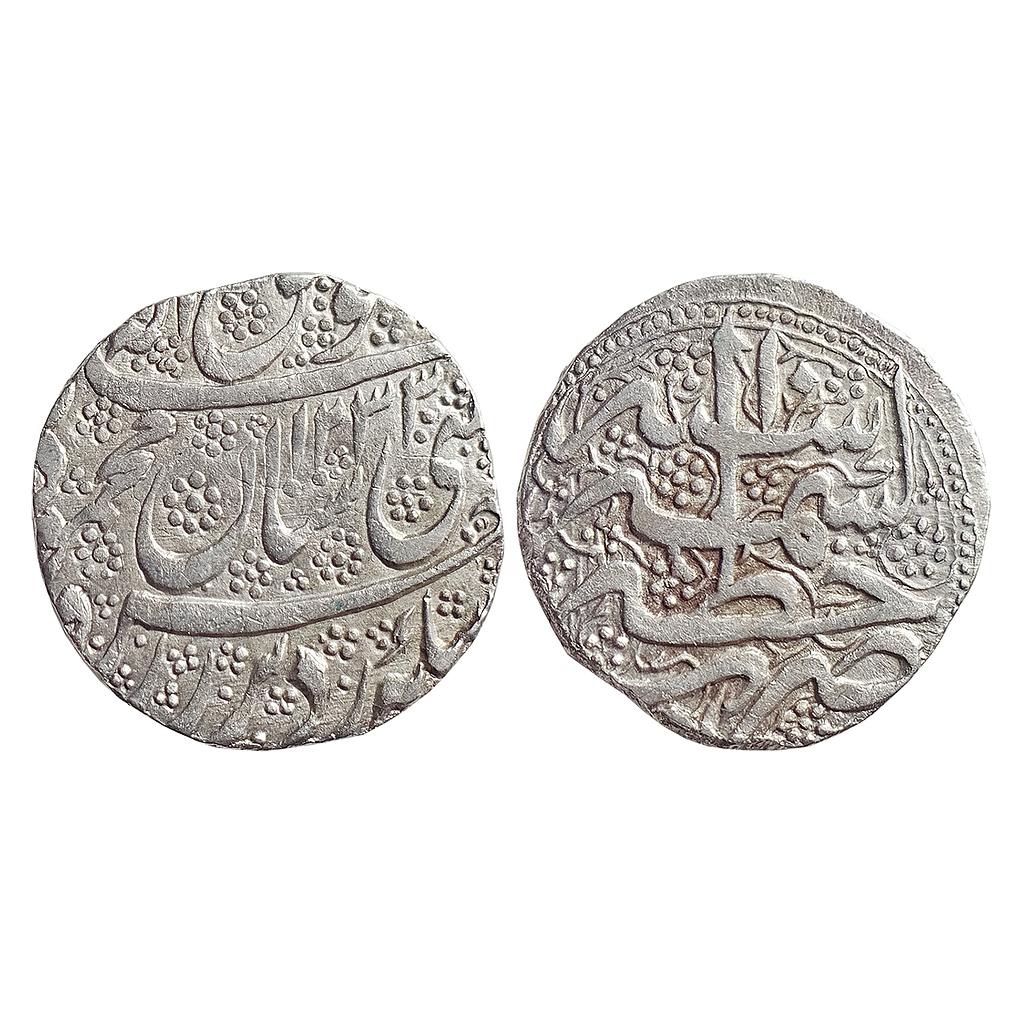 IK, Durrani, Mahmud Shah, Khitta Kashmir Mint, Silver Rupee
