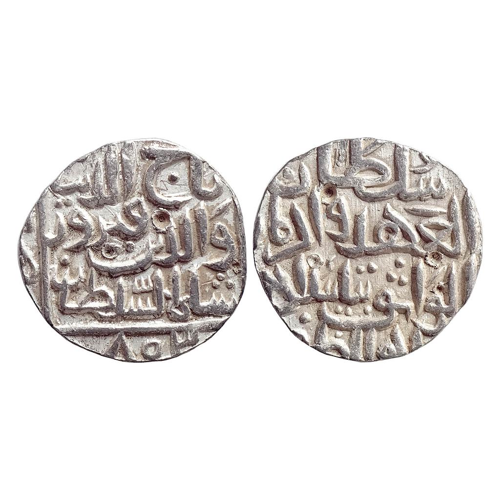 Bahamani Sultan Taj ud din Firuz Hadrat Ahsanabad Mint Silver Tanka