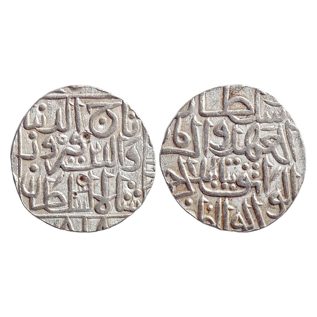 Bahamani Sultan Taj ud din Firuz Hadrat Ahsanabad Mint Silver Tanka