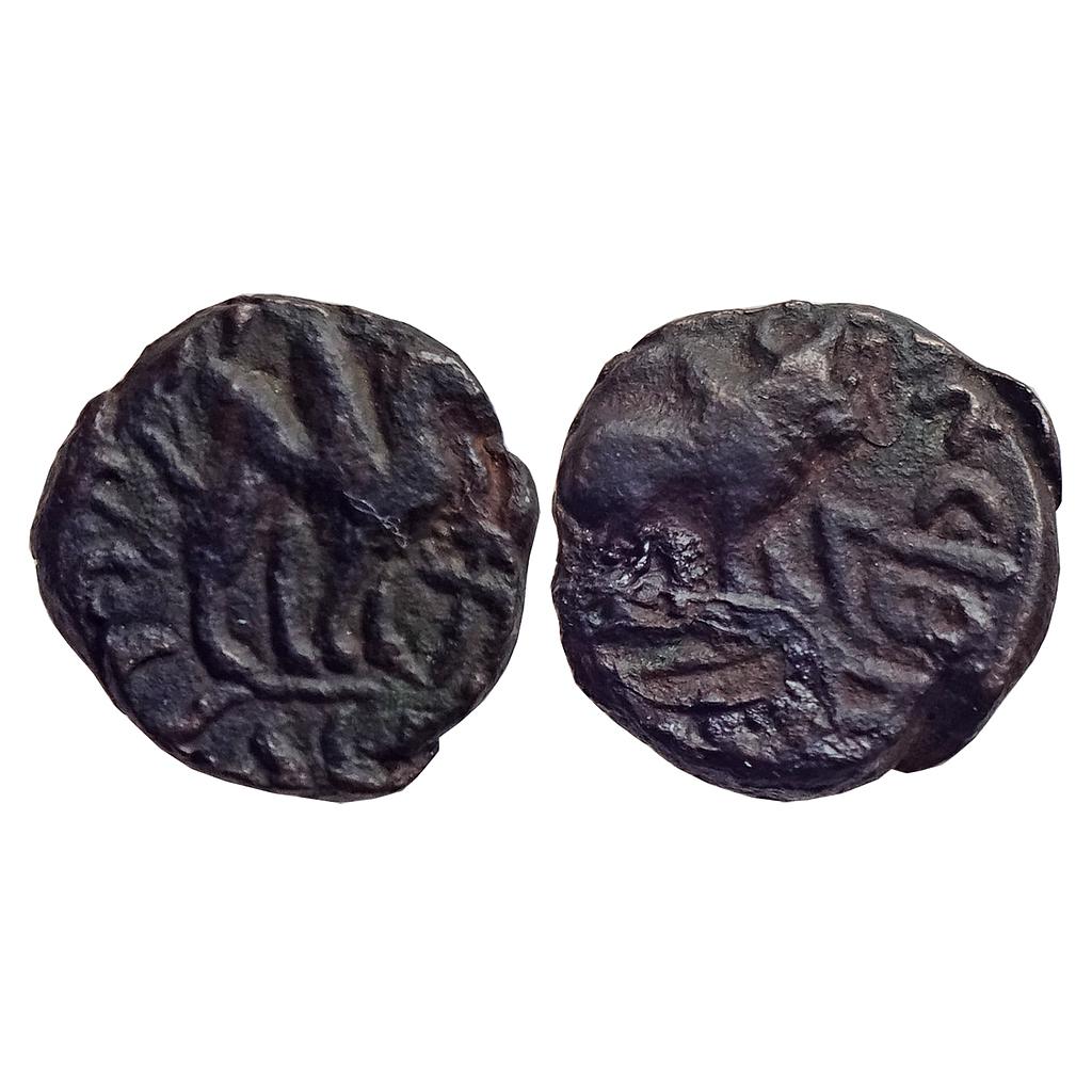 Ancient Kushans Kujala Khadphisis Copper Unit