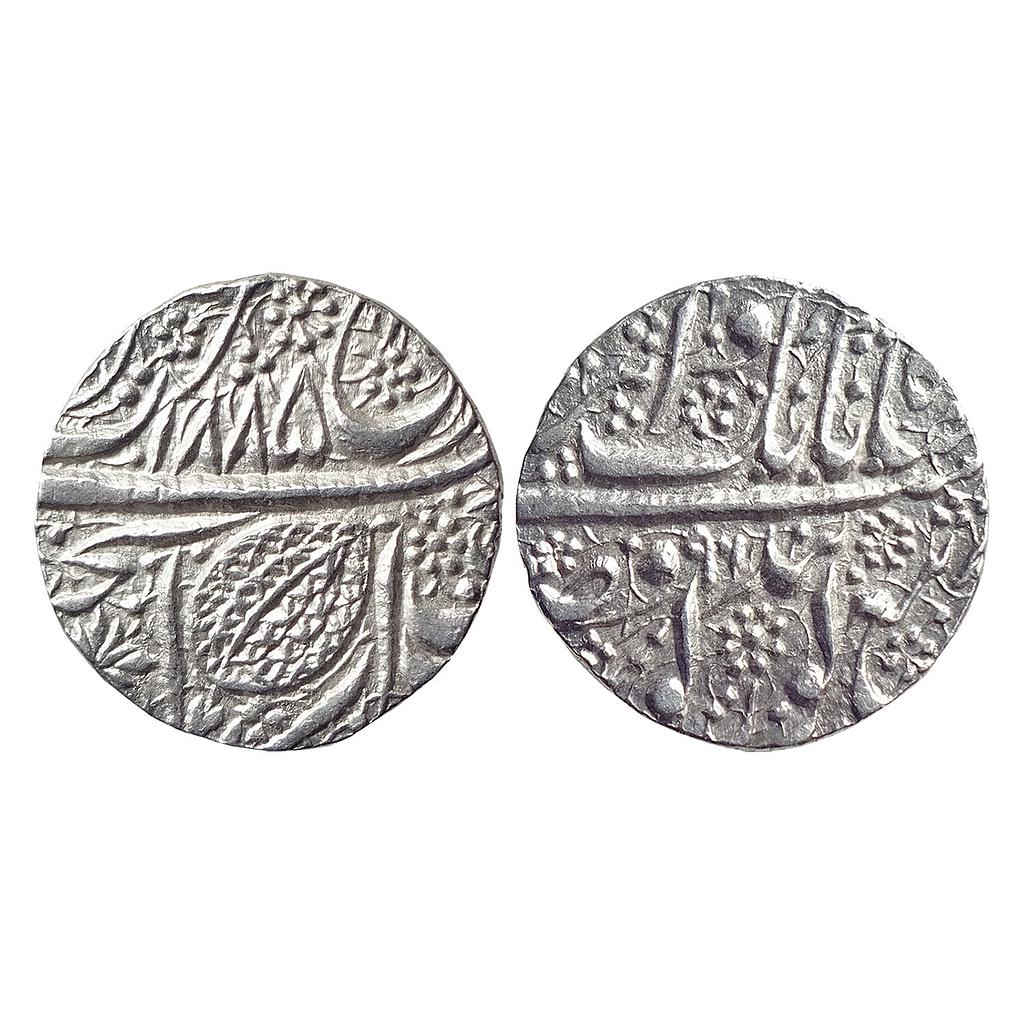 IK,Sikh Empire, Ranjit Singh, VS 1885/96, "Nanakshahi" couplet, Amritsar Mint, Silver Rupee