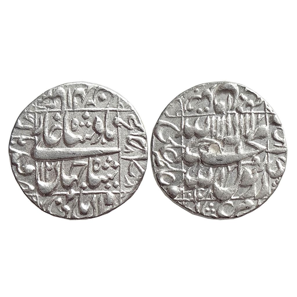 Mughal, Shah Jahan, Qandhar Mint, Silver Rupee