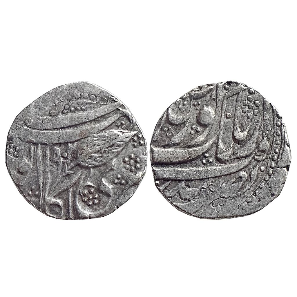 IK, Sikh Empire, Shaikh Gholam Muhyi ad-Din as Governor, VS 1902, Kashmir Mint, Silver Rupee
