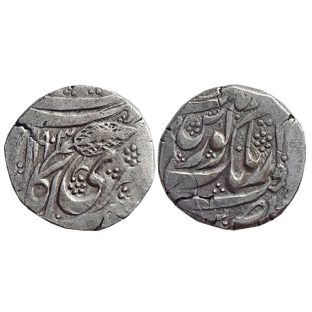 IK, Sikh Empire, Shaikh Gholam Muhyi ad-Din as Governor, VS 1903, Kashmir Mint, Silver Rupee