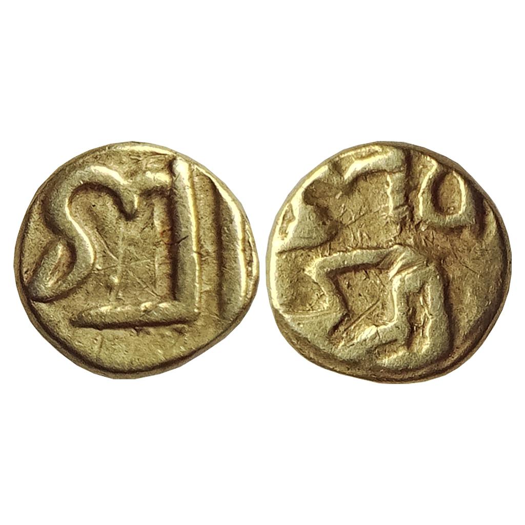 Nepal Shiva Simha Malla Dynasty Gold Mashaka