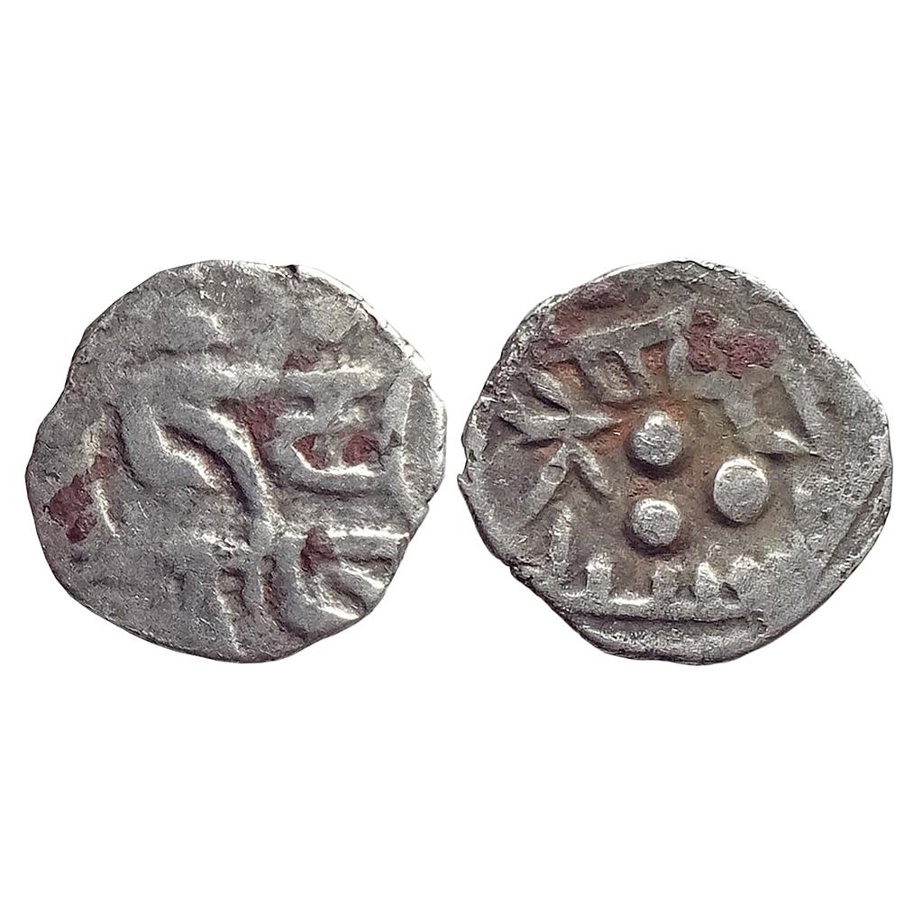 Samid Amirs of Multan, Amir Shibl, NM, ND, Silver Pre-reform Damma (Qanhari Dirham)