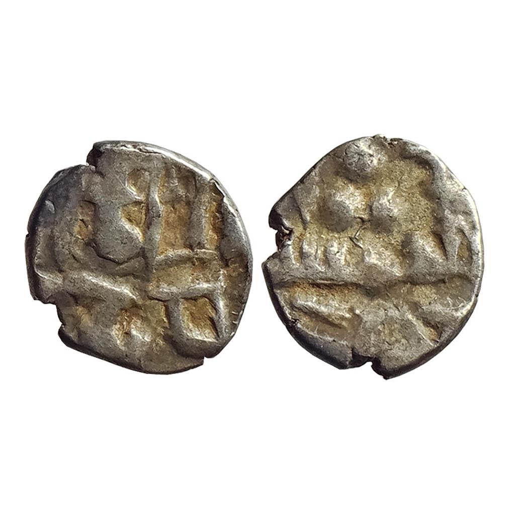 Samid Amirs of Multan, Amir Munabbih-II, NM, ND, Silver Bilingual Damma (Qanhari Dirham)