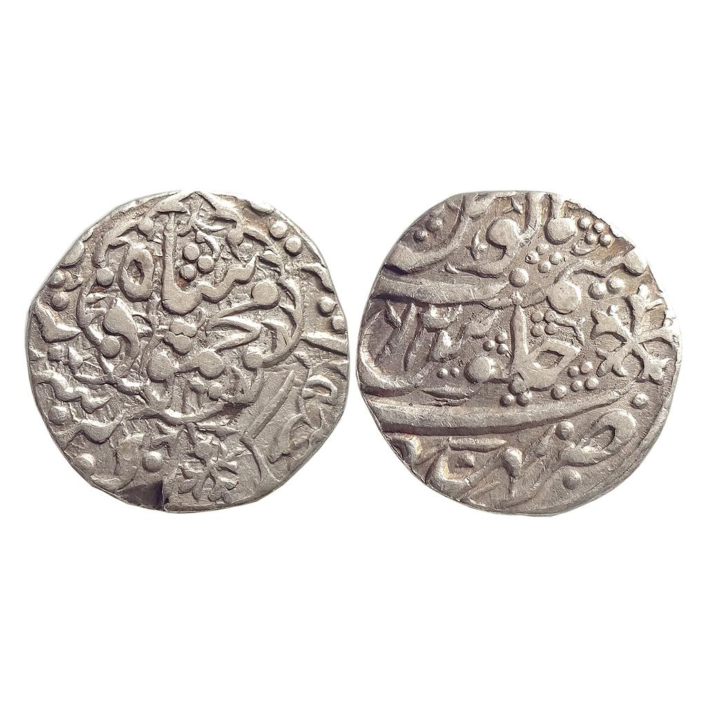 EIC Bombay Presidency INO Mahmud Shah Durrani Bhakkar Mint Silver Rupee