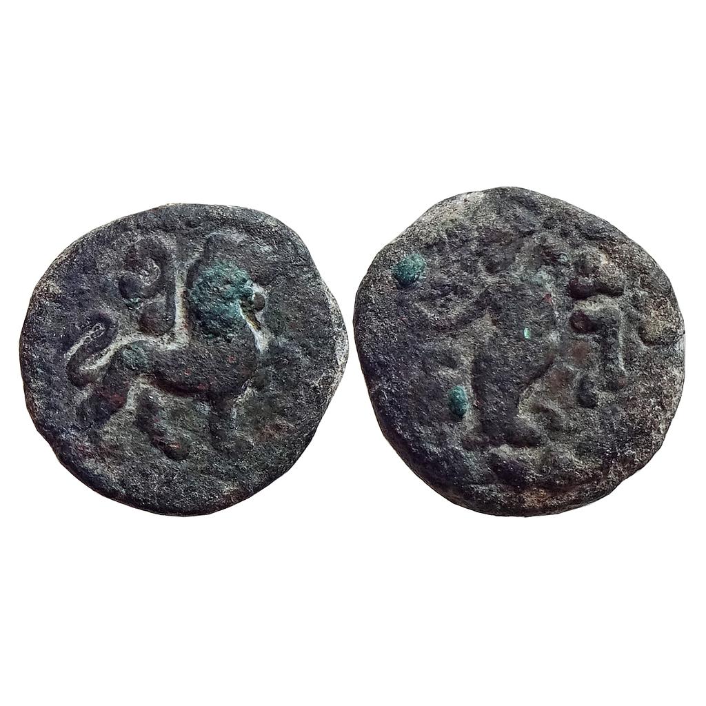 Ancient Indo Scythians Azes Copper Unit