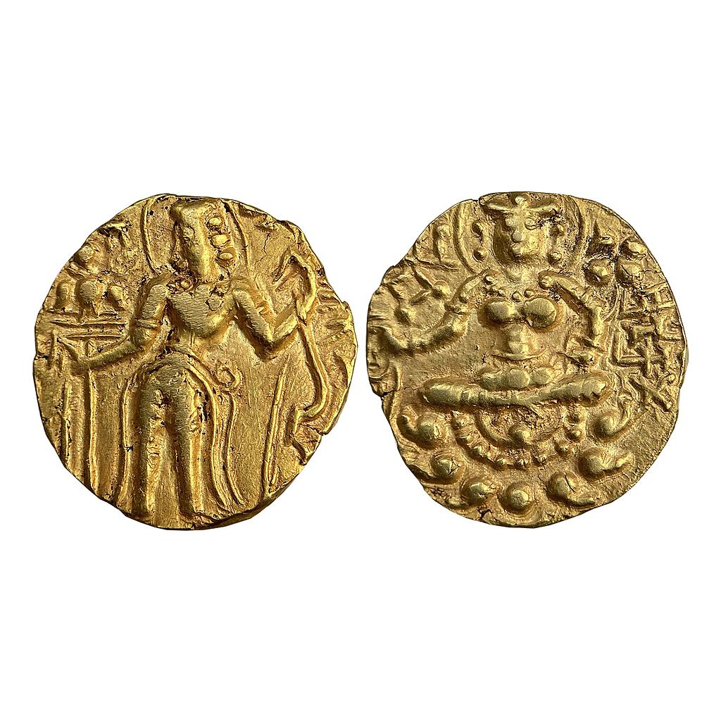 Ancient Gupta Dynasty Archer type Vikramadityah Gold Dinara