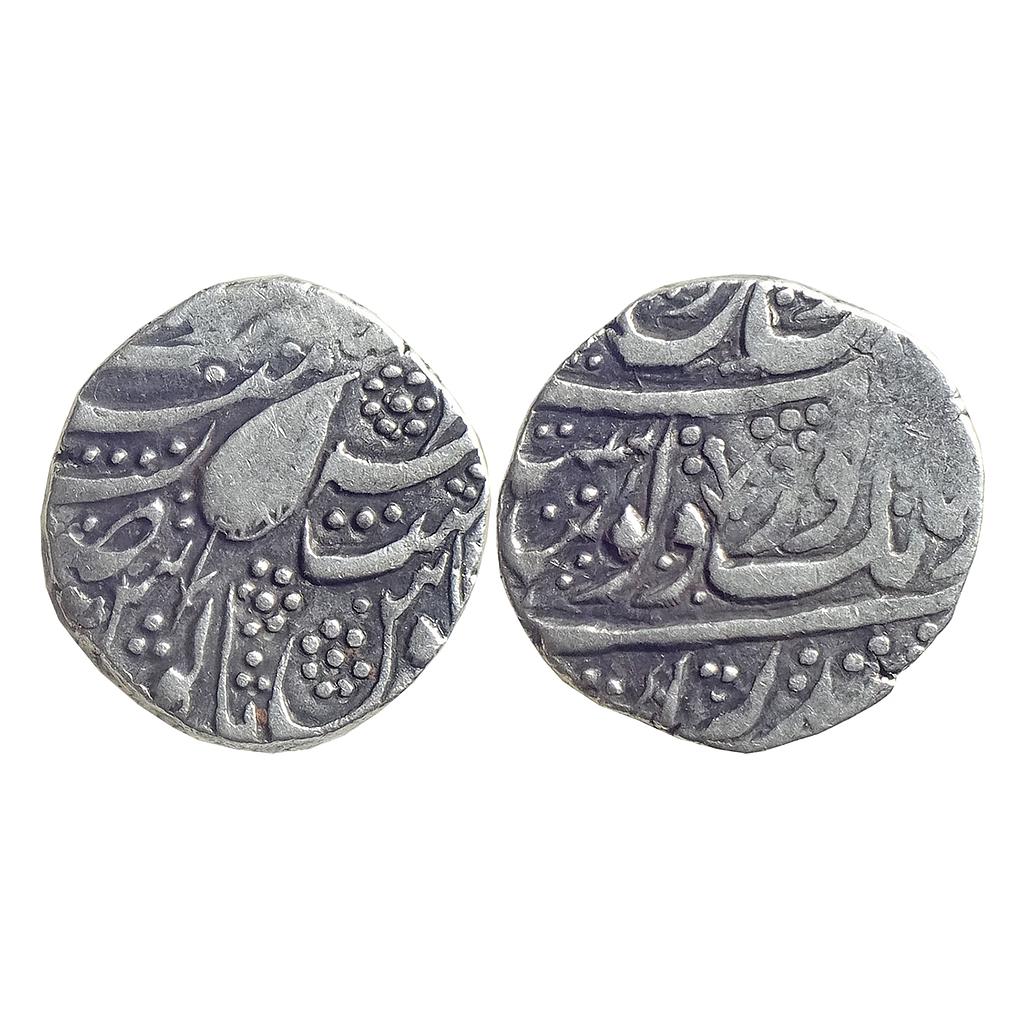 IK Sikh Empire Diwan Moti Ram as Governor (2nd Governor ship) Khitta Kashmir Mint Gobind Shahi Couplet Silver Rupee