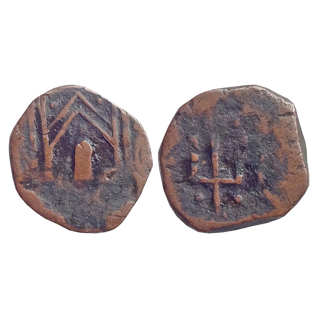 IPS Makrai State Raja Bharat Shah Copper Square Paisa