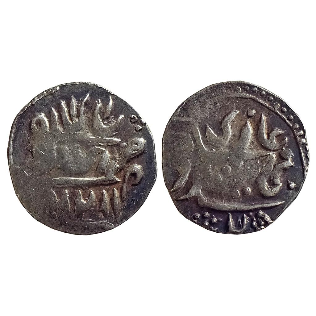 IPS Garhwal State Fath Shah INO Farrukhsiyar Silver Timasha