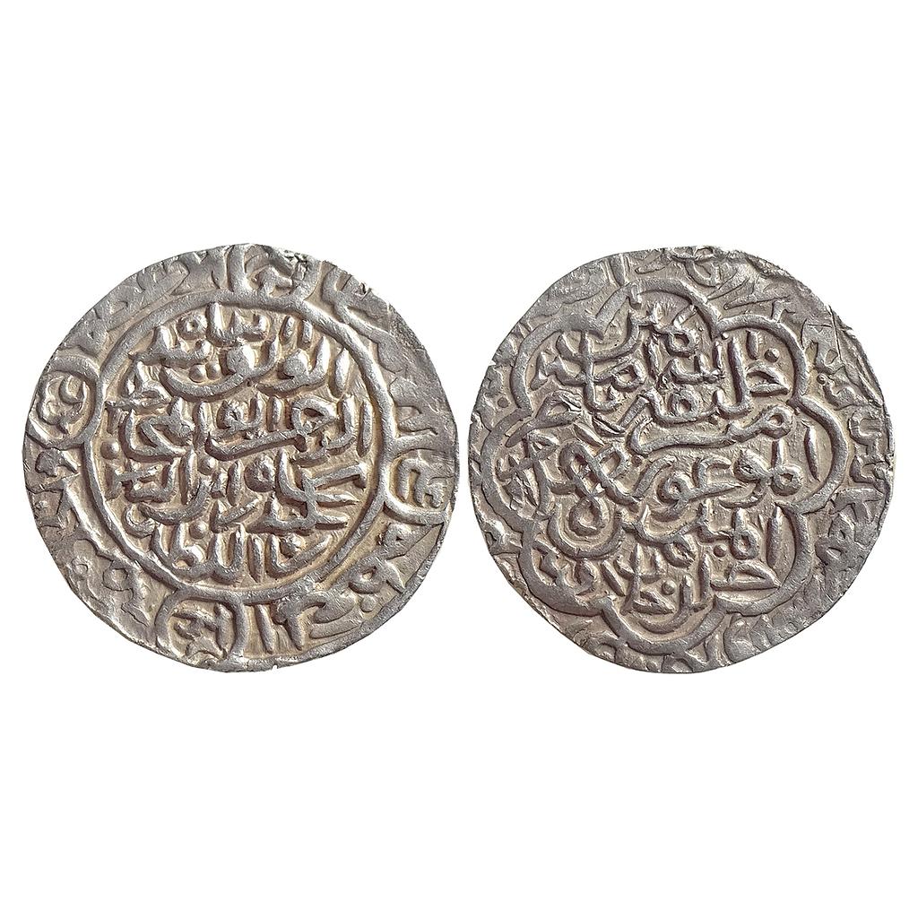 Bengal Sultan Sikander bin Ilyas Baldat Al-Mahrusah Firuzabad Mint Silver Tanka