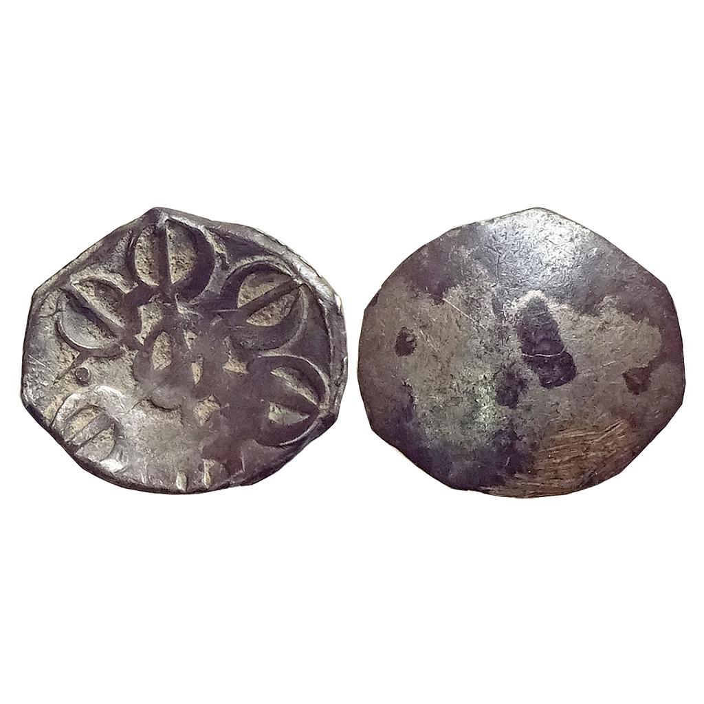 Ancient Gandhara Janapada Punch Marked Coinage Silver Shana or 1/8 Shatamana