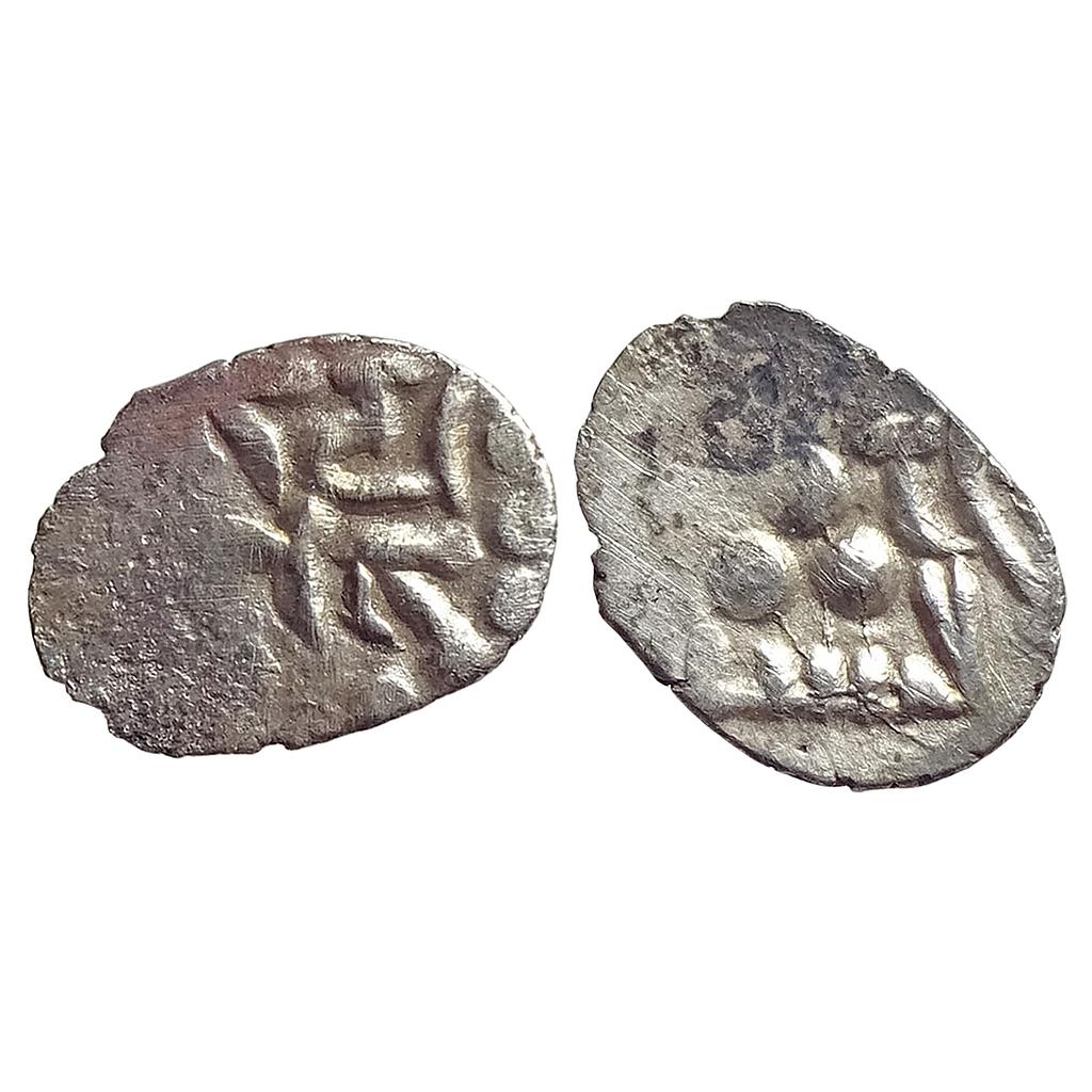 Samid Amirs of Multan Amir Shibl NM ND Silver Pre-reform Damma Qanhari Dirham