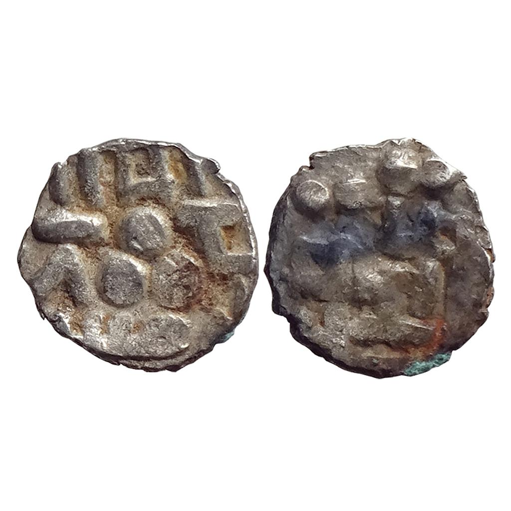 Samid Amirs of Multan Amir Munabbih-I NM ND Silver Bilingual Damma Qanhari Dirham