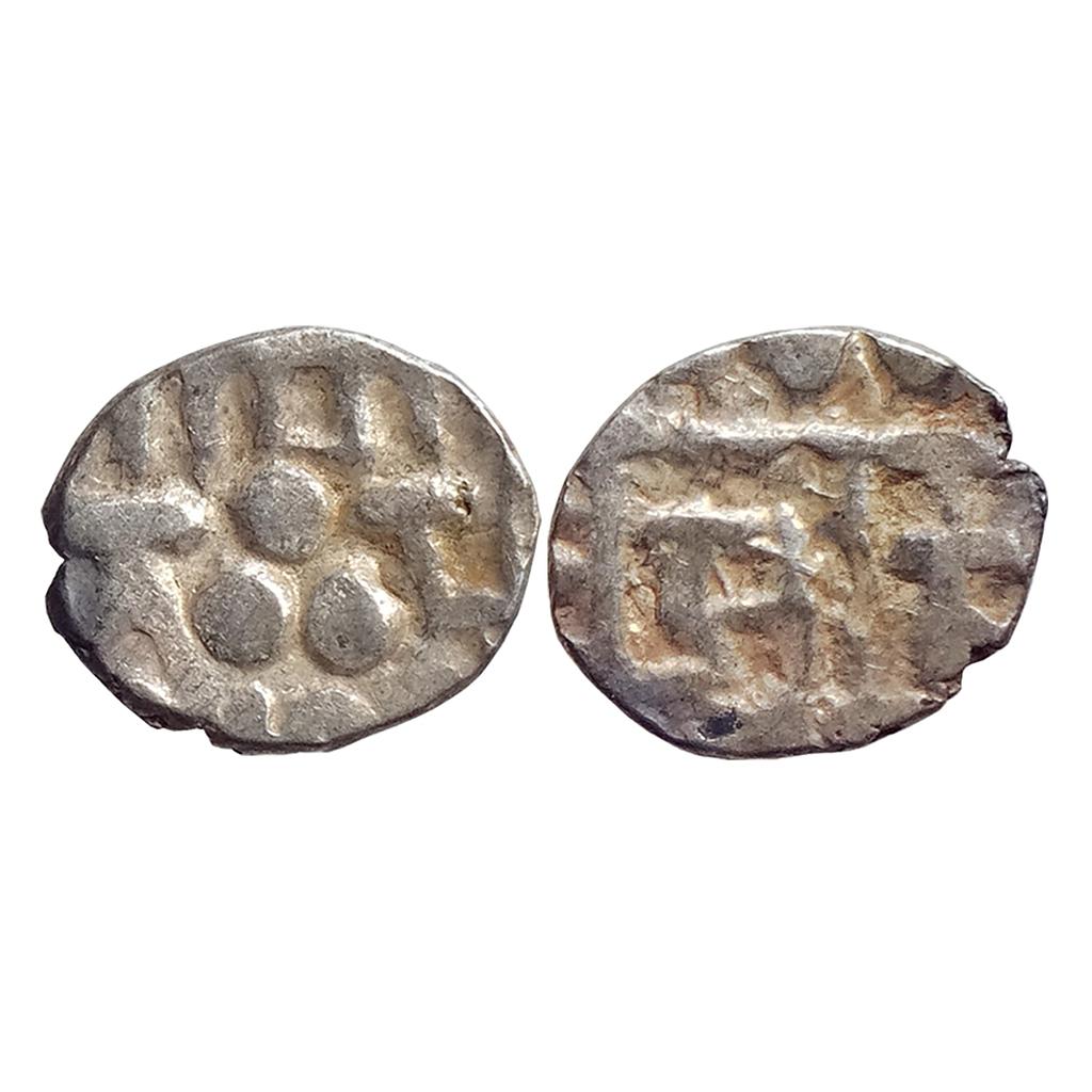 Samid Amirs of Multan Amir Munabbih-I NM ND Silver Bilingual Damma Qanhari Dirham