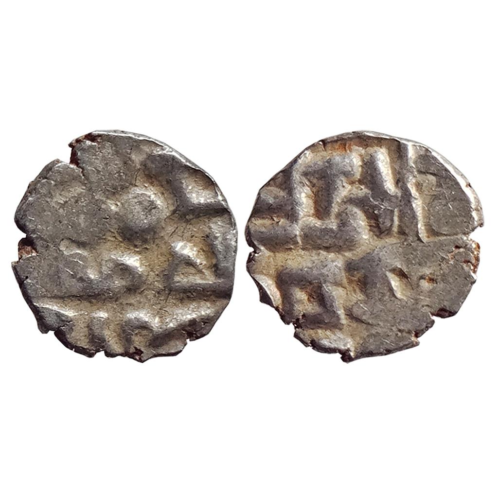 Samid Amirs of Multan Amir Munabbih-I NM ND Silver Bilingual Damma Qanhari Dirham