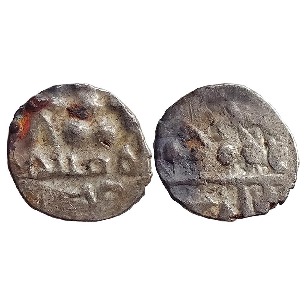 Samid Amirs of Multan Amir Munabbih-I NM ND Silver Bilingual Damma Qanhari Dirham