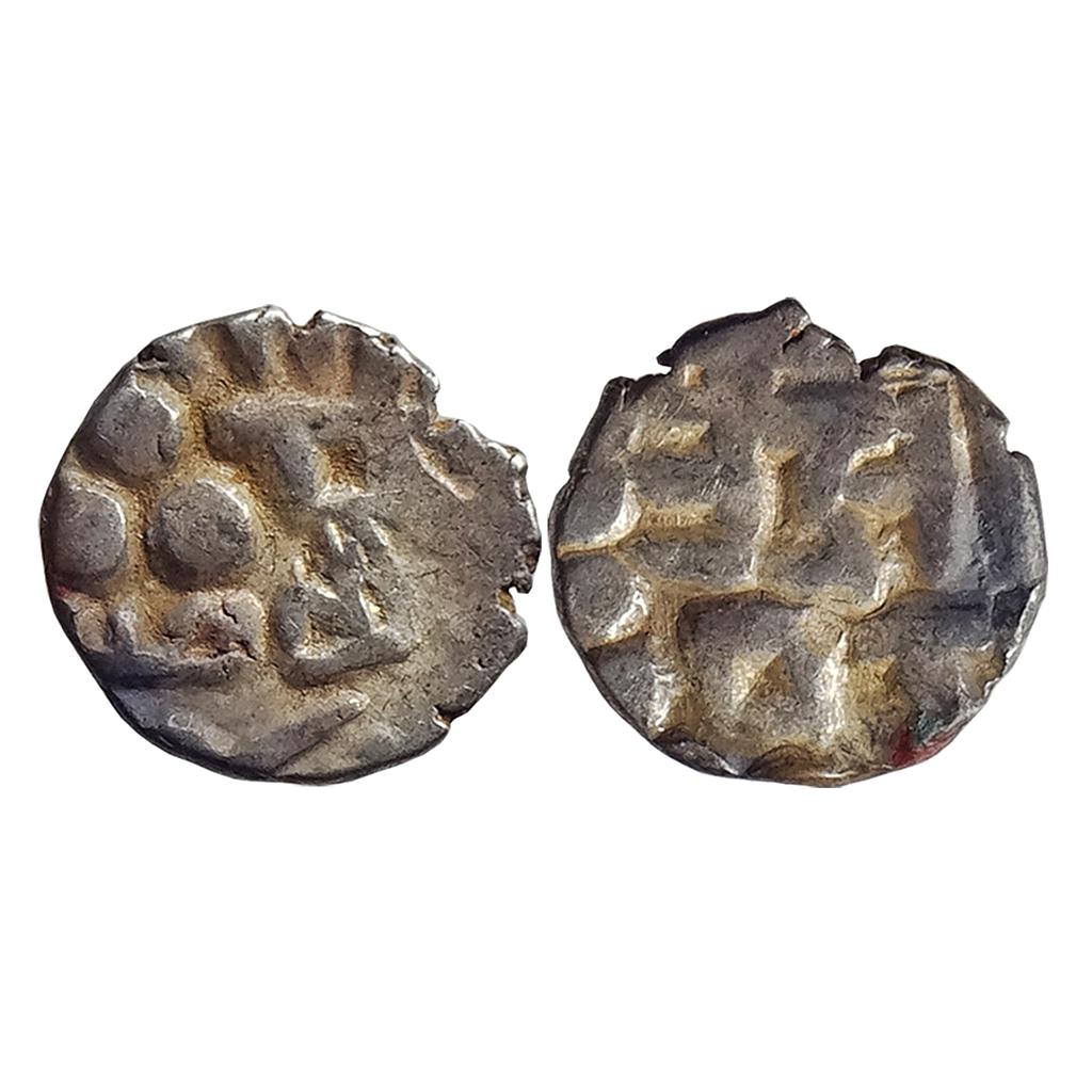 Samid Amirs of Multan Amir Munabbih-I NM ND Silver Bilingual Damma Qanhari Dirham