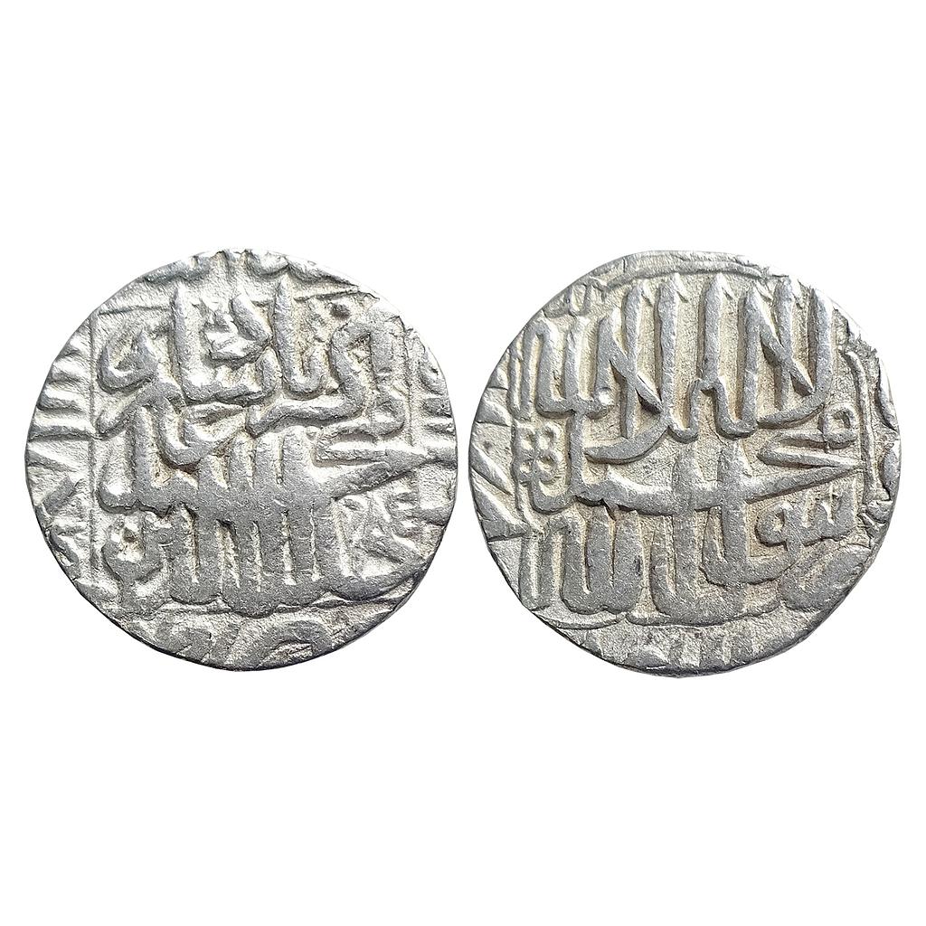 Mughal Akbar Bhakkar Mint Silver Rupee