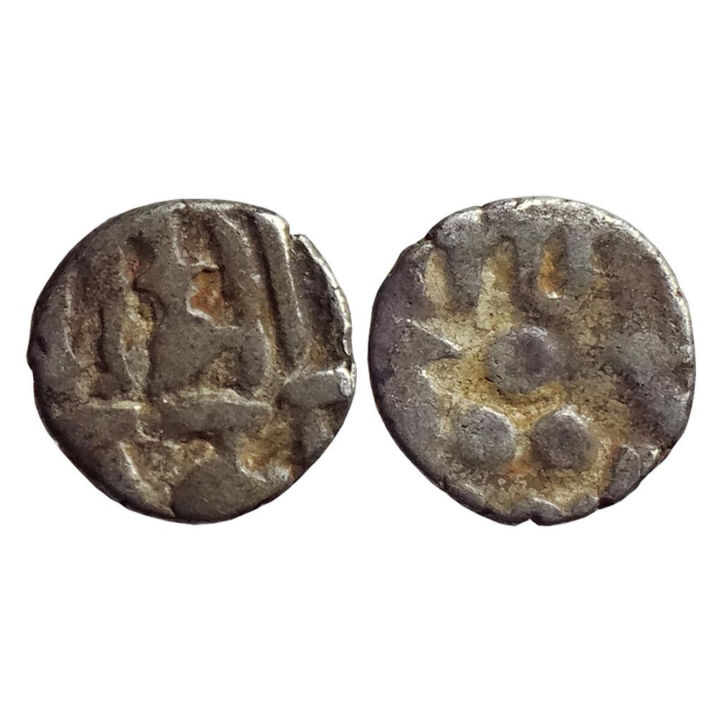 Samid Amirs of Multan Amir Munabbih-II NM ND Silver Bilingual Damma Qanhari Dirham