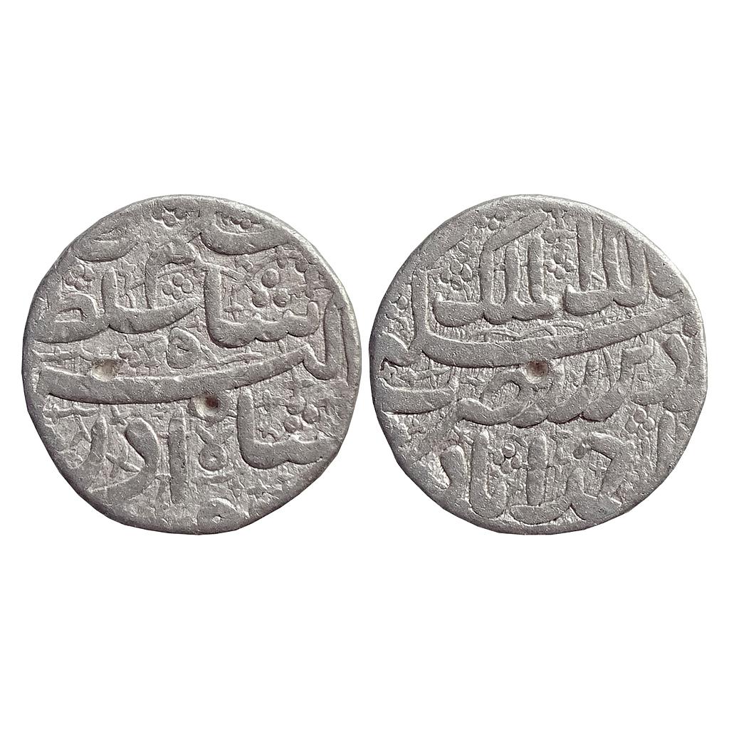 Mughal Jahangir as Salim Ahmedabad Mint Silver Rupee
