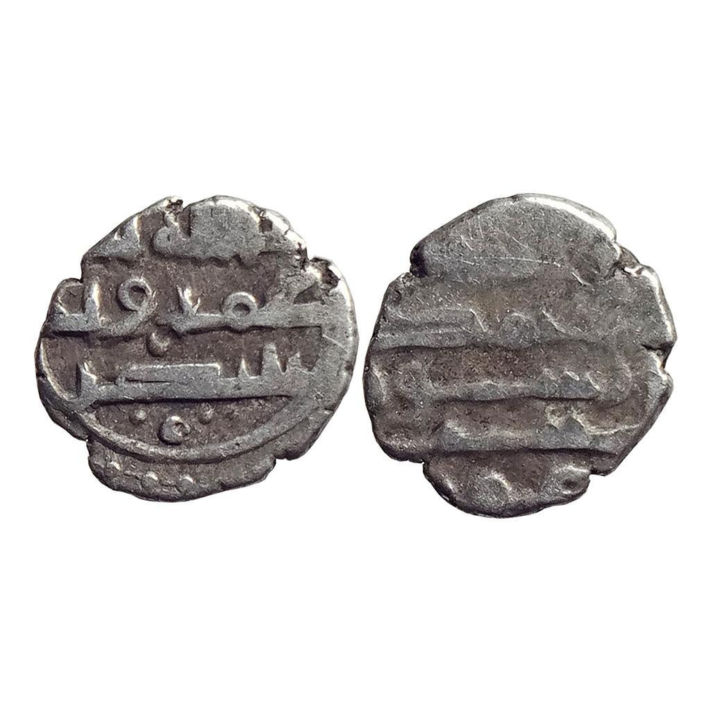 Habbarid Amirs of Mansurah al-Sind Amir Umar-III NM Silver Damma Qanhari Dirham