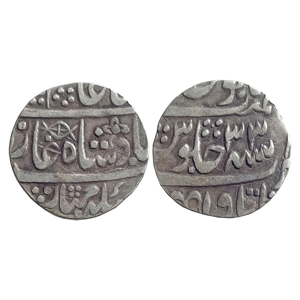 IPS Awadh State Asaf ud-Daula Itawa Mint Silver Rupee