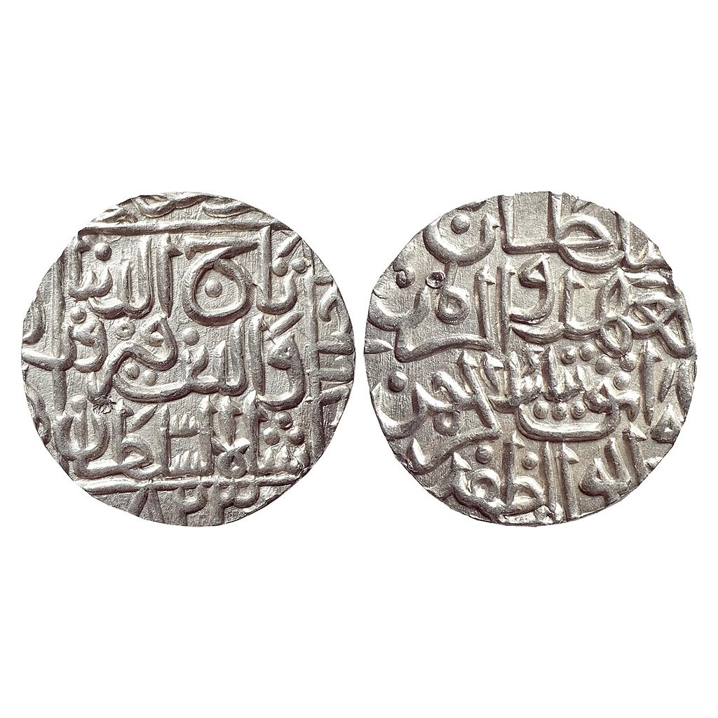 Bahmani Sultan Taj ud din Firuz Hadrat Ahsanabad Mint Silver Tanka