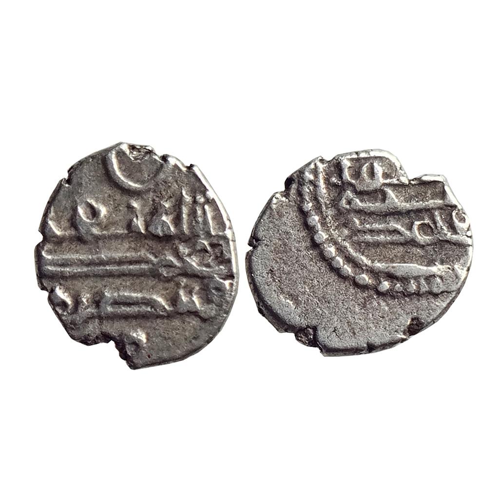 Habbarid Amirs of Mansurah Sind Amir Muhammad-I NM ND Silver Damma Qanhari Dirham