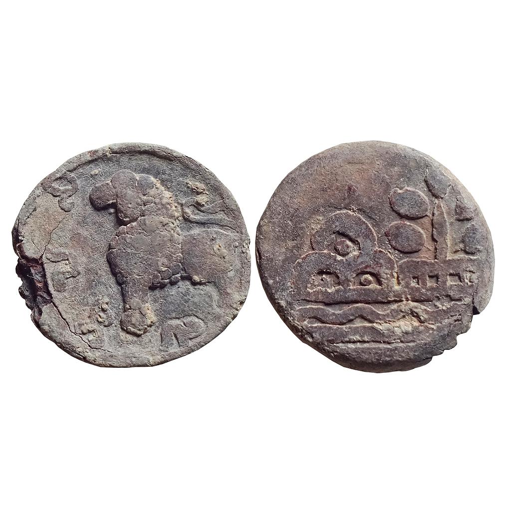 Ancient Kumaras of Karhad Kumara Isamula Junnar type Lead Unit