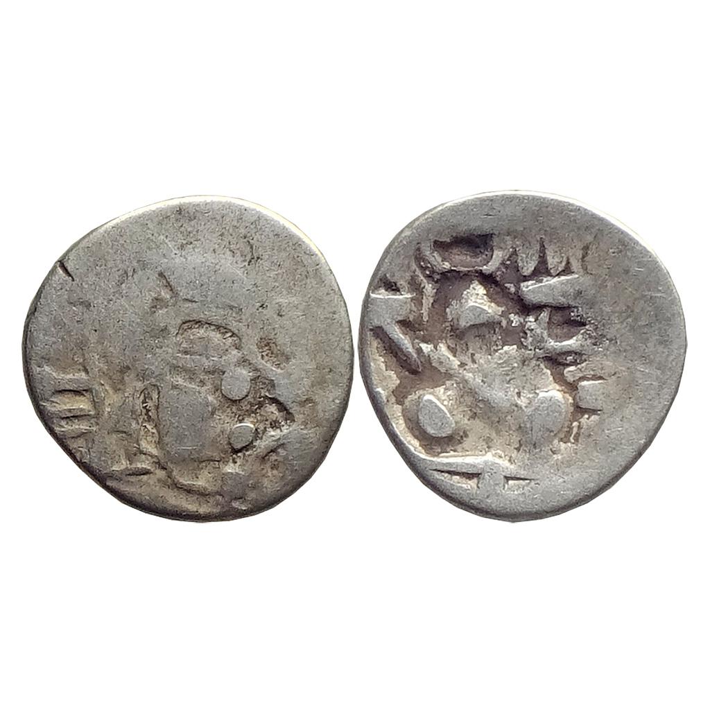 Pre Islamic series of Multan Three dot type Silver Dramma