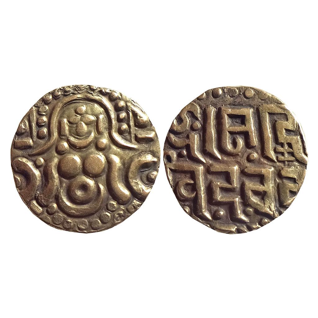 Gahadavalas of Kanauj &amp; Kashi Varanasi Govinda Chandradeva Gold 4-½ Masha