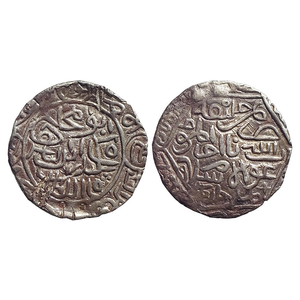 Bengal Sultan Sikander bin Ilyas Baldat Firuzabad Mint Silver Tanka