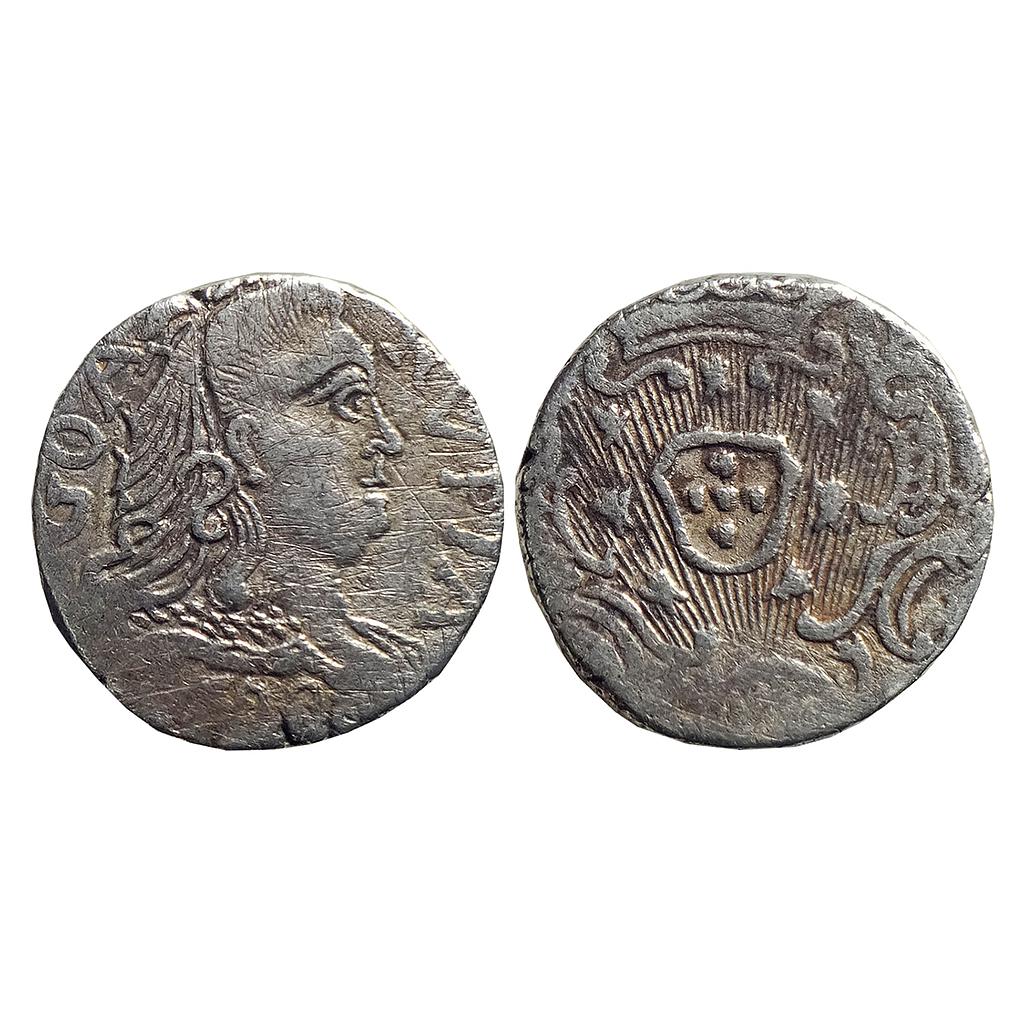 Indo Portuguese Goa Maria I 179X AD Silver Rupia