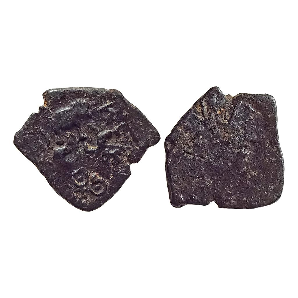 Ancient Satavahanas Vidarbha type Siri Satakani Alloyed Copper Unit